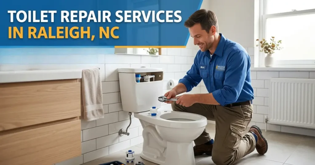 Toilet Repair in Raleigh: Here’s What’s Causing It and How to Fix It