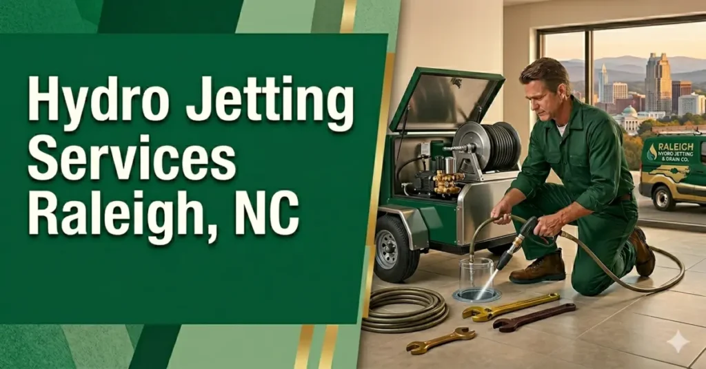 Hydro Jetting Services in Raleigh: Why Your Drain Keeps Coming Back After Snaking